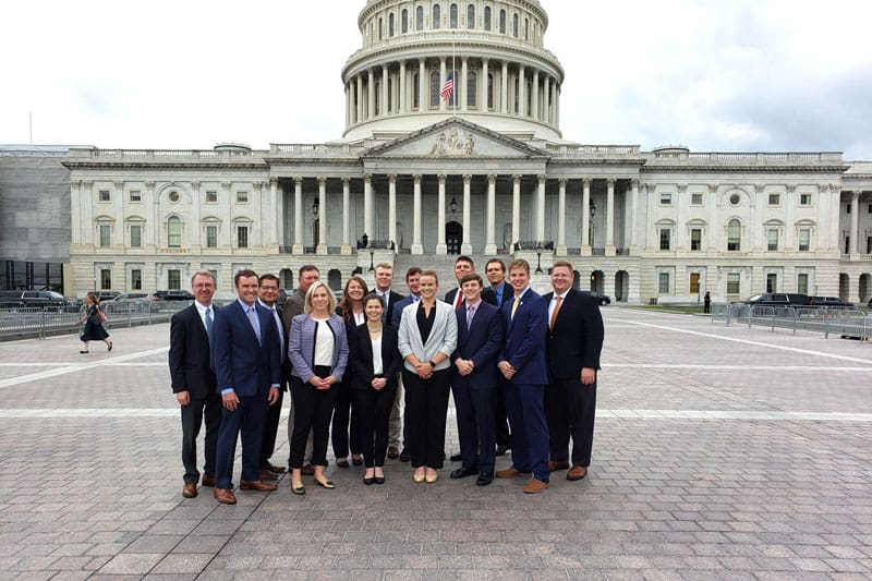 NAMA Washington Experience group in front of capitol